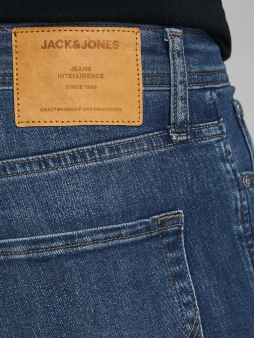 JACK & JONES Glenn Original slim fit, heren jeans, denimblauw