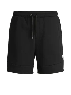 JACK & JONES Gordon Air Sweat Shorts regular fit, heren joggingbroek kort, zwart