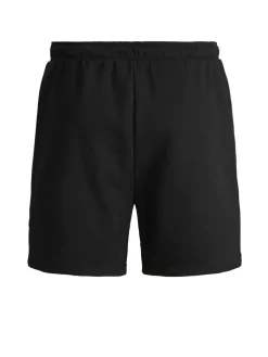 JACK & JONES Gordon Air Sweat Shorts regular fit, heren joggingbroek kort, zwart