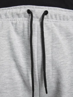 JACK & JONES Gordon Air Sweat Shorts regular fit, heren joggingbroek kort, lichtgrijs melange