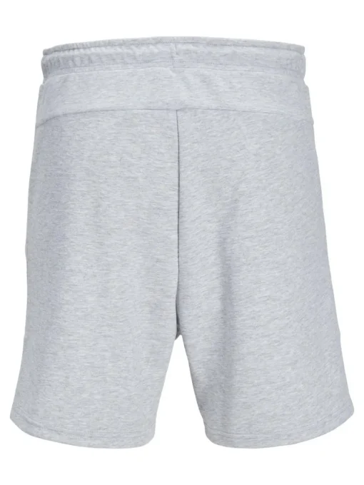 JACK & JONES Gordon Air Sweat Shorts regular fit, heren joggingbroek kort, lichtgrijs melange