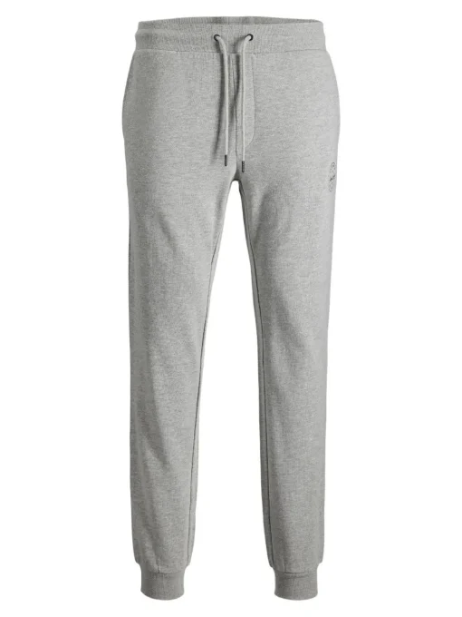 JACK & JONES Gordon Shark Sweat Pants regular fit, heren joggingbroek, lichtgrijs melange