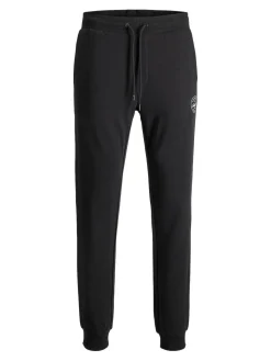 JACK & JONES Gordon Shark Sweat Pants regular fit, heren joggingbroek, zwart