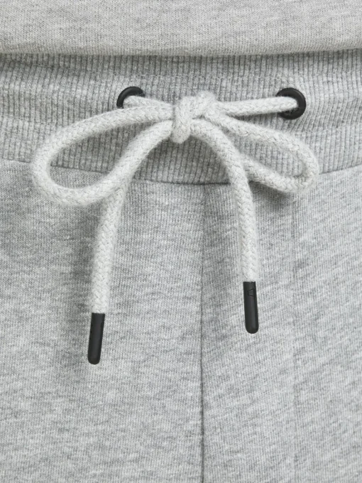 JACK & JONES Gordon Shark Sweat Pants regular fit, heren joggingbroek, lichtgrijs melange