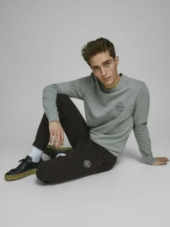 JACK & JONES Gordon Shark Sweat Pants regular fit, heren joggingbroek, zwart