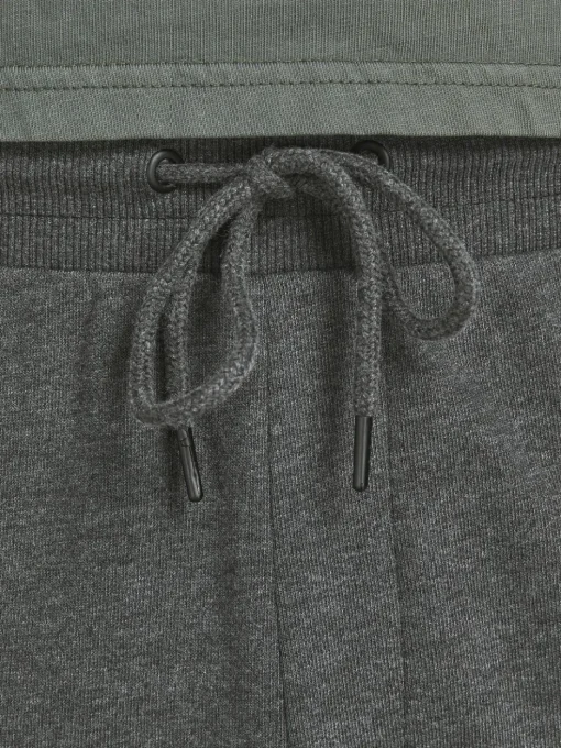 JACK & JONES Gordon Shark Sweat Pants regular fit, heren joggingbroek, donkergrijs melange