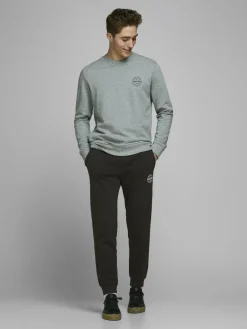 JACK & JONES Gordon Shark Sweat Pants regular fit, heren joggingbroek, zwart