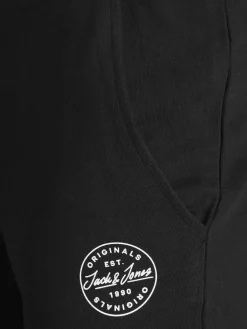 JACK & JONES Gordon Shark Sweat Pants regular fit, heren joggingbroek, zwart