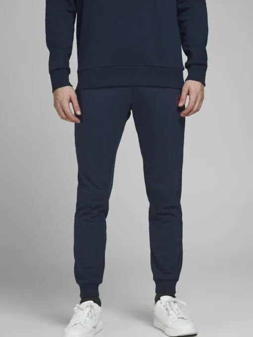 JACK & JONES Gordon Shark Sweat Pants regular fit, heren joggingbroek, blauw