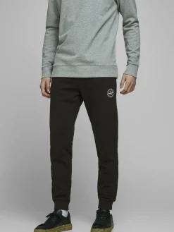 JACK & JONES Gordon Shark Sweat Pants regular fit, heren joggingbroek, zwart
