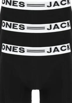 Jack & Jones heren boxers Sense trunks (3-pack), zwart