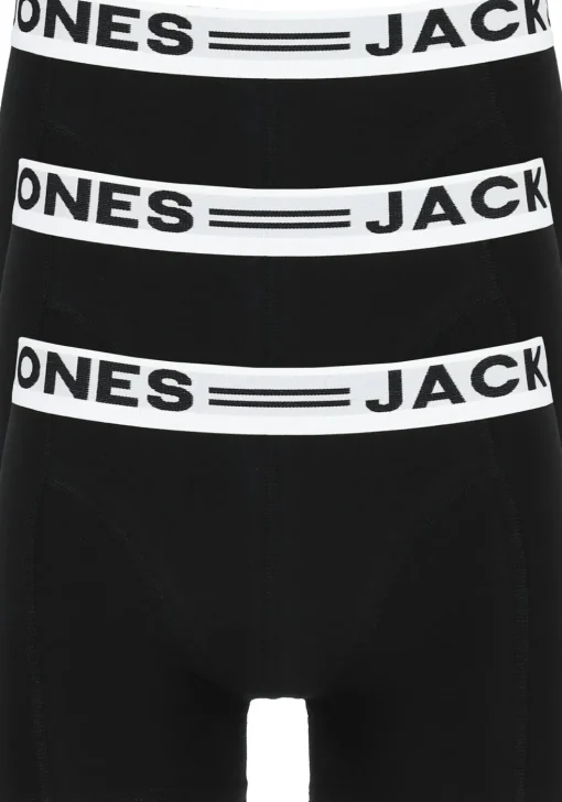Jack & Jones heren boxers Sense trunks (3-pack), zwart