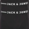 Jack & Jones heren boxers Sense trunks (3-pack), zwart met zwarte band