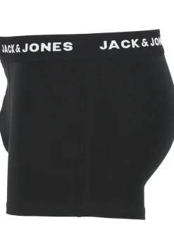 Jack & Jones heren boxers Jacanthony trunks (3-pack), zwart