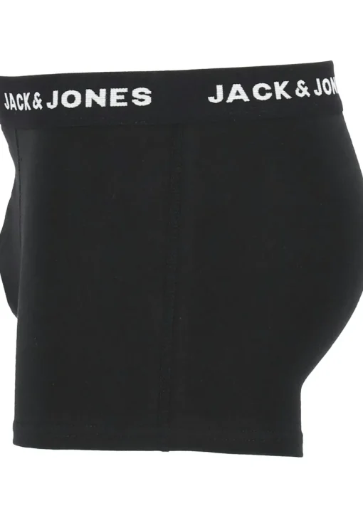 Jack & Jones heren boxers Jacanthony trunks (3-pack), zwart