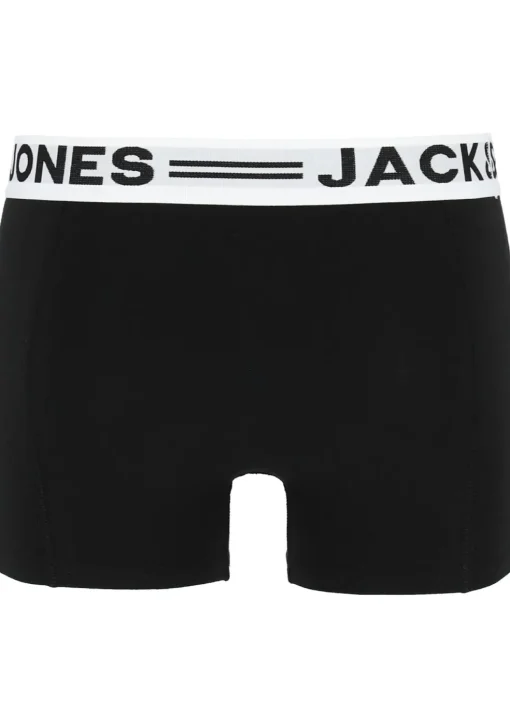 Jack & Jones heren boxers Sense trunks (3-pack), zwart