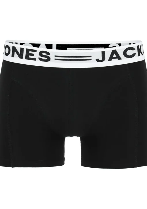 Jack & Jones heren boxers Sense trunks (3-pack), zwart