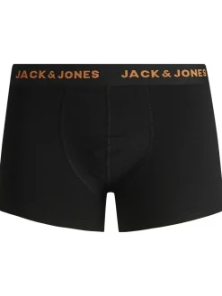 JACK & JONES Jacbasic trunks (7-pack), heren boxers normale lengte, zwart
