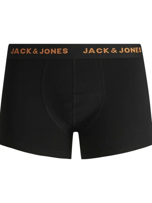 JACK & JONES Jacbasic trunks (7-pack), heren boxers normale lengte, zwart