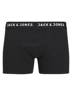 JACK & JONES Jacbasic trunks (7-pack), heren boxers normale lengte, zwart