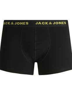 JACK & JONES Jacbasic trunks (7-pack), heren boxers normale lengte, zwart