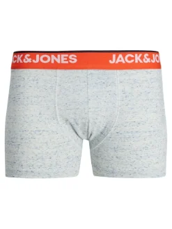 JACK & JONES Jacdave trunks (3-pack), heren boxers normale lengte, blauw en grijs