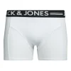JACK & JONES Jacsense trunks (1-pack), heren boxer normale lengte, wit