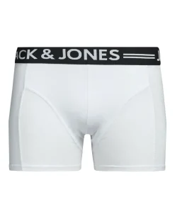 JACK & JONES Jacsense trunks (1-pack), heren boxer normale lengte, wit