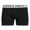 JACK & JONES Jacsense trunks (1-pack), heren boxer normale lengte, zwart