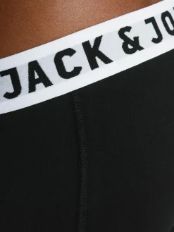 JACK & JONES Jacsense trunks (1-pack), heren boxer normale lengte, zwart