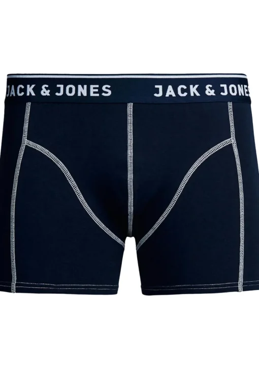 JACK & JONES Jacsimple trunks (1-pack), heren boxer normale lengte, blauw