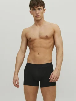 JACK & JONES Jactone in tone trunks (5-pack), heren boxers normale lengte, zwart