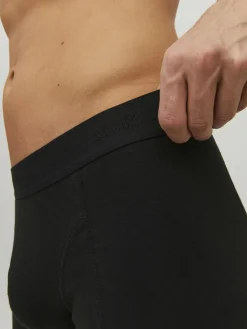 JACK & JONES Jactone in tone trunks (5-pack), heren boxers normale lengte, zwart