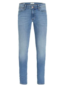 JACK & JONES Liam Original loose fit, heren jeans, denimblauw
