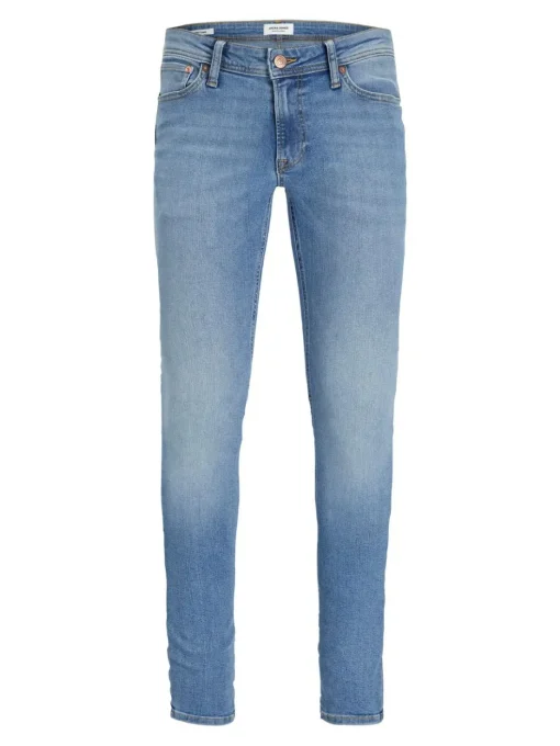 JACK & JONES Liam Original loose fit, heren jeans, denimblauw