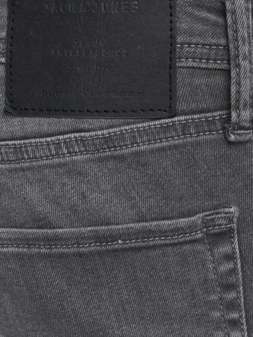 JACK & JONES Liam Original loose fit, heren jeans, grijs denim