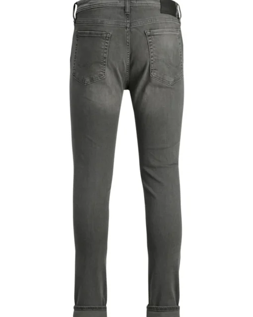 JACK & JONES Liam Original loose fit, heren jeans, grijs denim