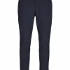 JACK & JONES Marco Connor slim fit, heren chino, India Ink geruit