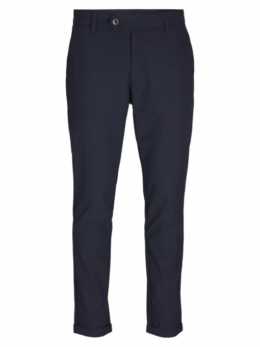 JACK & JONES Marco Connor slim fit, heren chino, India Ink geruit