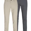 JACK & JONES Marco Dave (2-pack) loose fit, heren chino, beige en donkergrijs