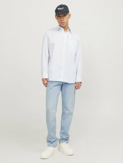 JACK & JONES Mike Original loose fit, heren jeans, denimblauw