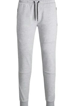 JACK & JONES Will Air Sweat Pants regular fit, heren joggingbroek, lichtgrijs melange