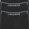Lacoste Boxer Trunks (3-pack), heren boxers kort, zwart