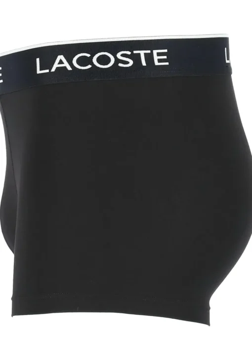 Lacoste Boxer Trunks (3-pack), heren boxers kort, zwart