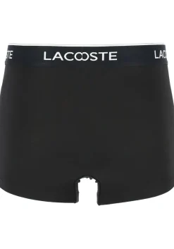 Lacoste Boxer Trunks (3-pack), heren boxers kort, zwart