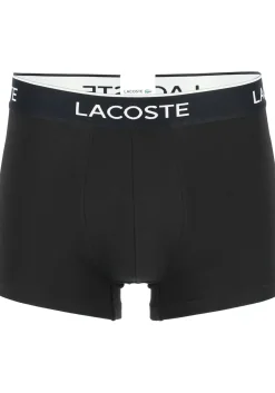 Lacoste Boxer Trunks (3-pack), heren boxers kort, zwart