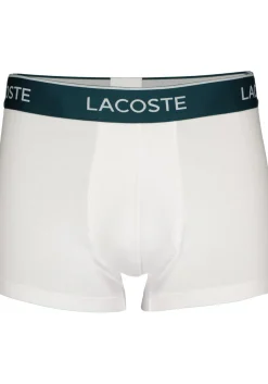 Lacoste Boxer Trunks (3-pack), heren boxers kort, zwart, wit en grijs