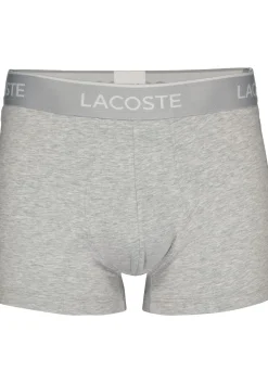 Lacoste Boxer Trunks (3-pack), heren boxers kort, zwart, wit en grijs