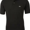 Lacoste Classic Fit polo, zwart