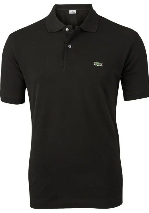 Lacoste Classic Fit polo, zwart